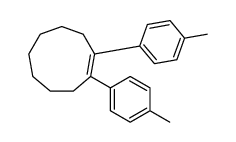 1,2-bis(4-methylphenyl)cyclononene结构式