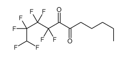 1,1,2,2,3,3,4,4-octafluoroundecane-5,6-dione Structure