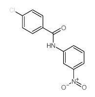 4-chloro-N-(3-nitrophenyl)benzamide Structure