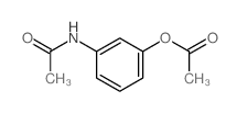 3-Acetamidophenyl acetate Structure