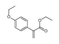 ethyl 2-(4-ethoxyphenyl)prop-2-enoate结构式