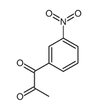 1-(3-nitrophenyl)propane-1,2-dione Structure