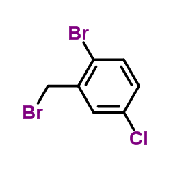 1-溴-2-溴甲基-4-氯苯结构式