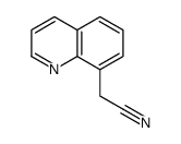 喹啉-8-基乙腈结构式