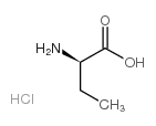 (R)-2-氨基丁酸盐酸盐结构式