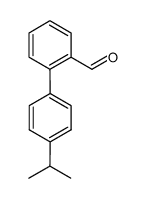 4'-isopropylbiphenyl-2-carboxaldehyde结构式