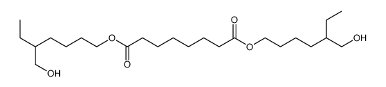 bis[5-(hydroxymethyl)heptyl] octanedioate Structure