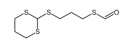S-[3-(1,3-Dithian-2-ylthio)propyl]thioformiat结构式