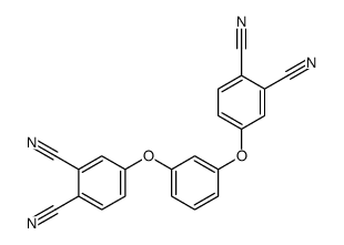 1,3-双(3,4-二氰基苯氧基)苯结构式