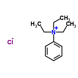 N,N,N-Triethylanilinium chloride Structure
