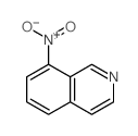 8-硝基异喹啉结构式