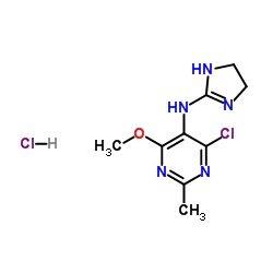 Moxonidine HCl Structure