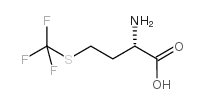 (S)-2-氨基-4-((三氟甲基)硫代)丁酸结构式