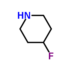 4-氟哌啶结构式