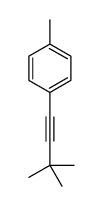 1-(3,3-dimethylbut-1-ynyl)-4-methylbenzene Structure