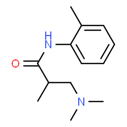 o-Propionotoluidide, 3-(dimethylamino)-2-methyl- (8CI)结构式