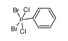 dibromo-dichloro-phenyl-phosphorane结构式