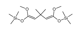 (4E,7E)-4,8-dimethoxy-2,2,6,6,10,10-hexamethyl-3,9-dioxa-2,10-disilaundeca-4,7-diene Structure