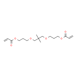 Neopentylglycol propoxylate diacrylate structure