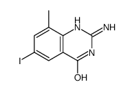 2-amino-6-iodo-8-methyl-1H-quinazolin-4-one Structure