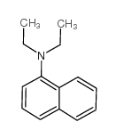 N,N’-二乙基-1-萘胺结构式