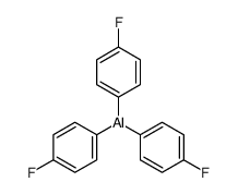 tris(4-fluorophenyl)aluminum Structure