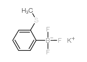 potassium (2-methylthiophenyl)trifluoroborate Structure
