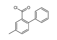 4-Methyl-2-biphenylcarbonyl Chloride结构式