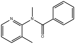 Benzamide, N-methyl-N-(3-methyl-2-pyridinyl)- Structure