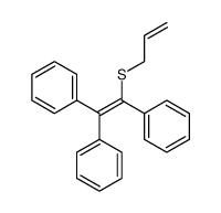 1-allylthio-1,1,2-triphenylethylene结构式