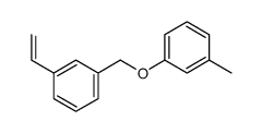 1-ethenyl-3-[(3-methylphenoxy)methyl]benzene结构式