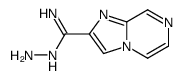 N'-aminoimidazo[1,2-a]pyrazine-2-carboximidamide结构式