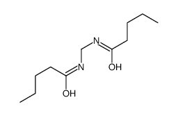 N-[(pentanoylamino)methyl]pentanamide Structure