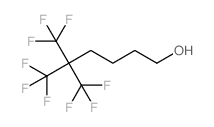 5,5-BIS(TRIFLUOROMETHYL)-6,6,6-TRIFLUORO-HEXAN-1-OL Structure