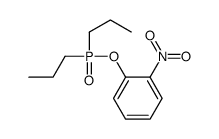 1-dipropylphosphoryloxy-2-nitrobenzene结构式