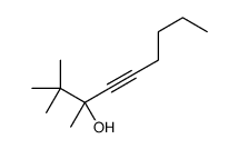 2,2,3-trimethylnon-4-yn-3-ol结构式