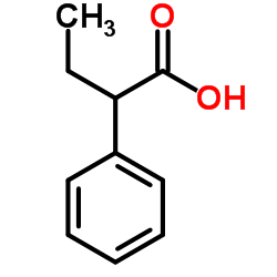 Benzeneacetamide, a-ethyl- Structure