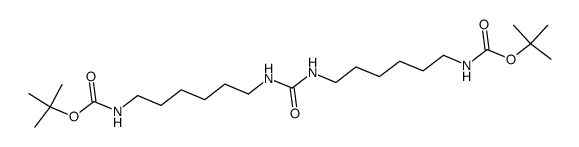 1,3-Bis<6-(Boc-amino)hexyl>urea Structure