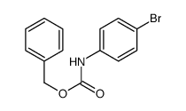 4-溴苯基氨基甲酸苄酯结构式