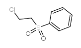 2-Chloroethyl Phenyl Sulfone structure