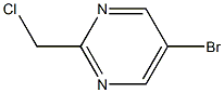 5-BroMo-2-(chloroMethyl)pyriMidine Structure