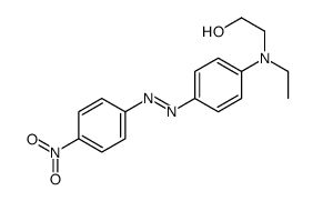 2-[4-[(4-nitrophenyl)diazenyl]-N-(2,2,2-trideuterioethyl)anilino]ethanol Structure