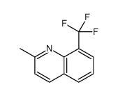2-甲基-8-(三氟甲基)喹啉结构式