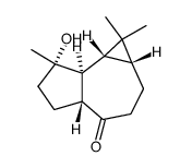(+)-11β-hydroxy-apoaromadendrone Structure