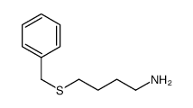 4-benzylsulfanylbutan-1-amine结构式