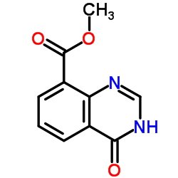3,4-二氢-4-氧代喹唑啉-8-甲酸甲酯结构式