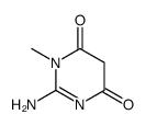 2-amino-1-methyl-1H-pyrimidine-4,6-dione Structure