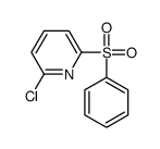 2-Chloro-6-(phenylsulfonyl)pyridine Structure