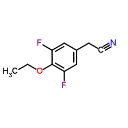 4-Ethoxy-3,5-difluorophenylacetonitrile structure