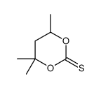4,4,6-trimethyl-1,3-dioxane-2-thione结构式